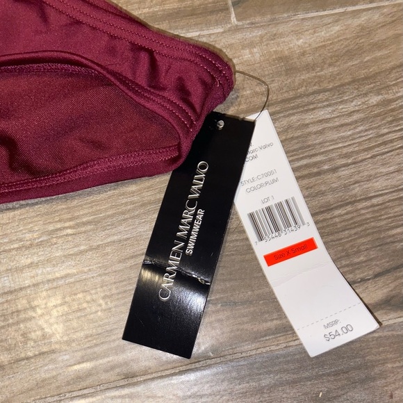 Carmen Marc Valvo women’s bikini Bottom - Picture 5 of 10